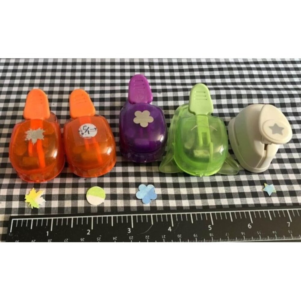 Scrapbooking Paper Punch Set Decorative Shapes Craft Tools